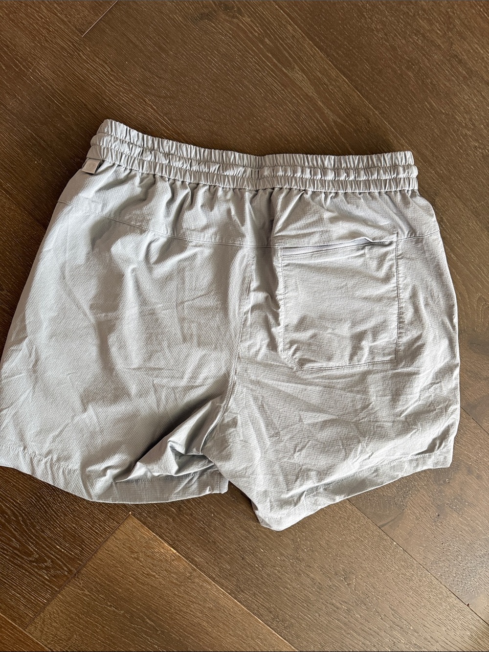 lululemon athletica Gray Athletic 5” Drawstring Shorts - Picture 3 of 7